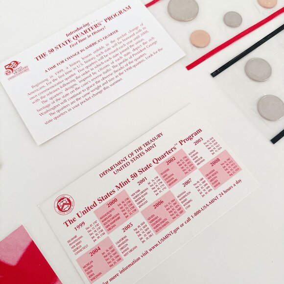 1999 UNITED STATES MINT COIN SET DENVER UNCIRCULATED SET OF 2 - Picture 9 of 12